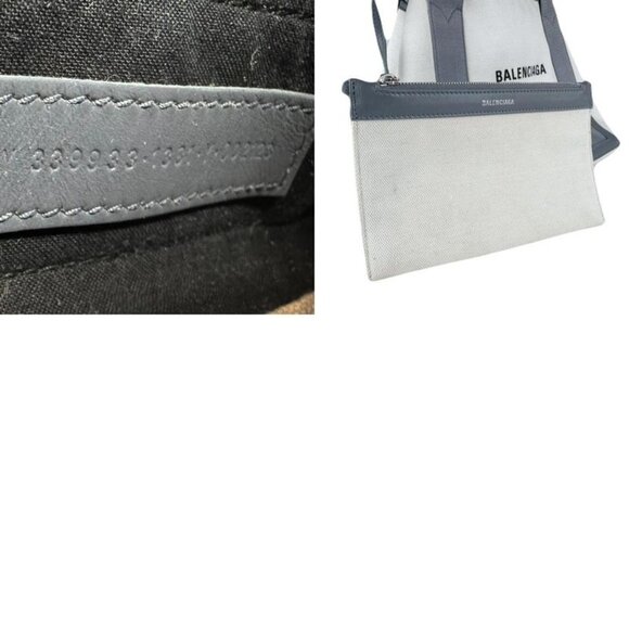 Balenciaga Tote Navy Cabas - Picture 10 of 10